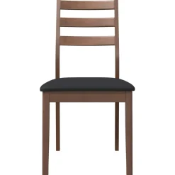 Pack de 2 sillas de comedor Sirena respaldo alistonado 90x48,5x49 cm