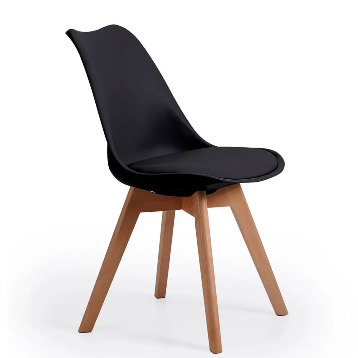 Pack de 4 sillas de comedor Bistro estilo nórdico