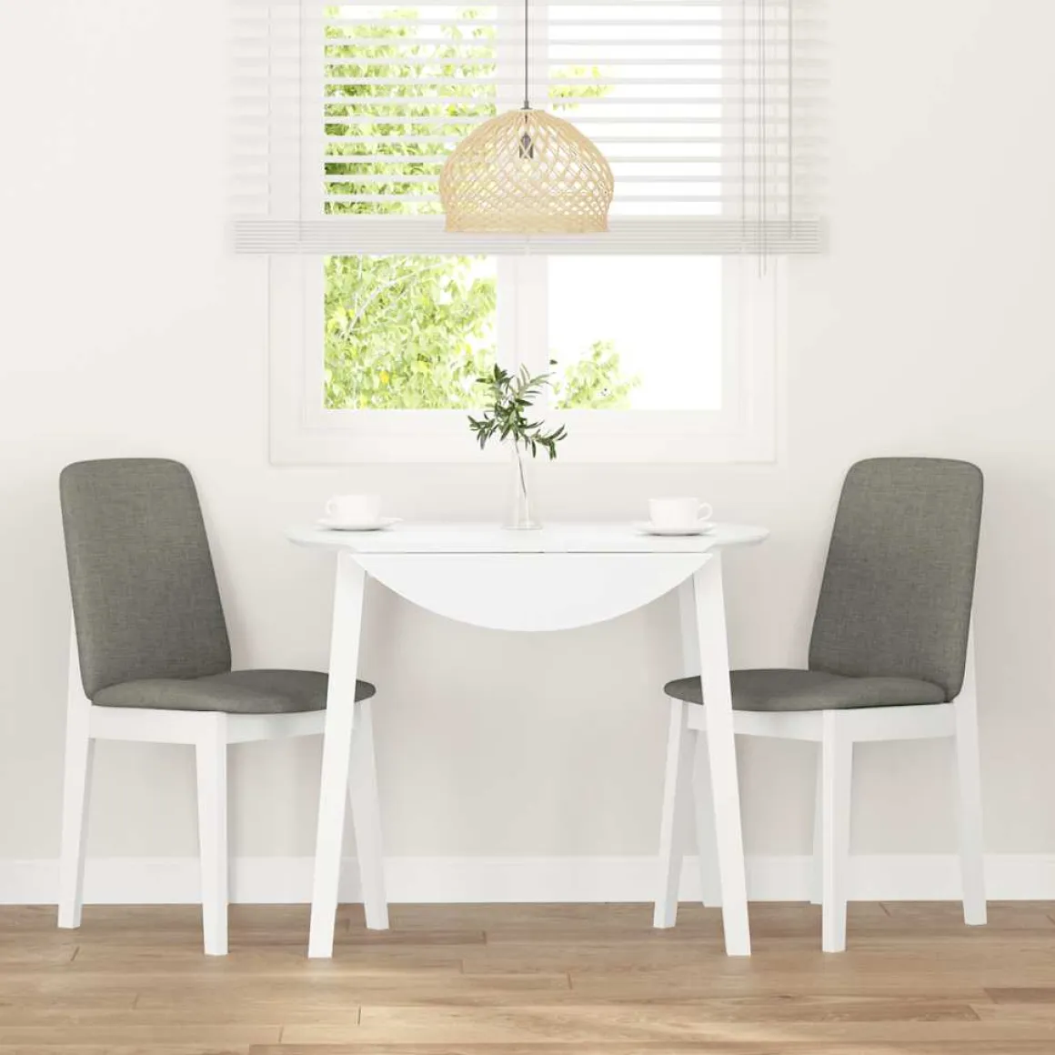 Pack de 2 sillas de comedor Syra respaldo ergonómico