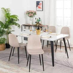 Pack de 4 sillas de comedor Hall diseño industrial
