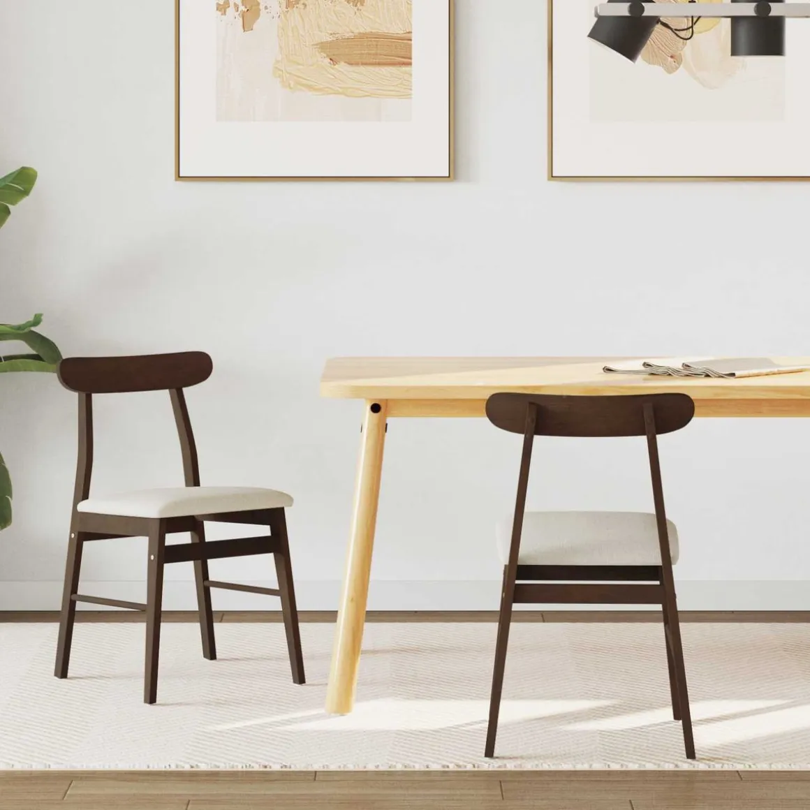 Pack de 2 sillas de comedor Cuervo
