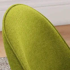Pack de 2 sillas de comedor Boho Homcom verde pistacho 83x50x52 cm