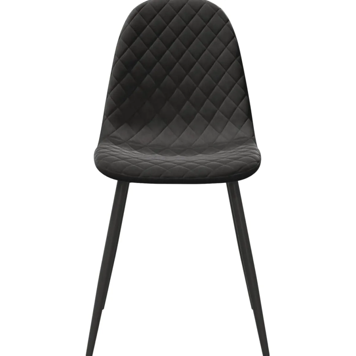 Pack de 6 sillas de comedor Vega terciopelo 83x45x53,5 cm