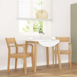 Pack de 2 sillas de comedor Arthur reposabrazos + asiento acolchado