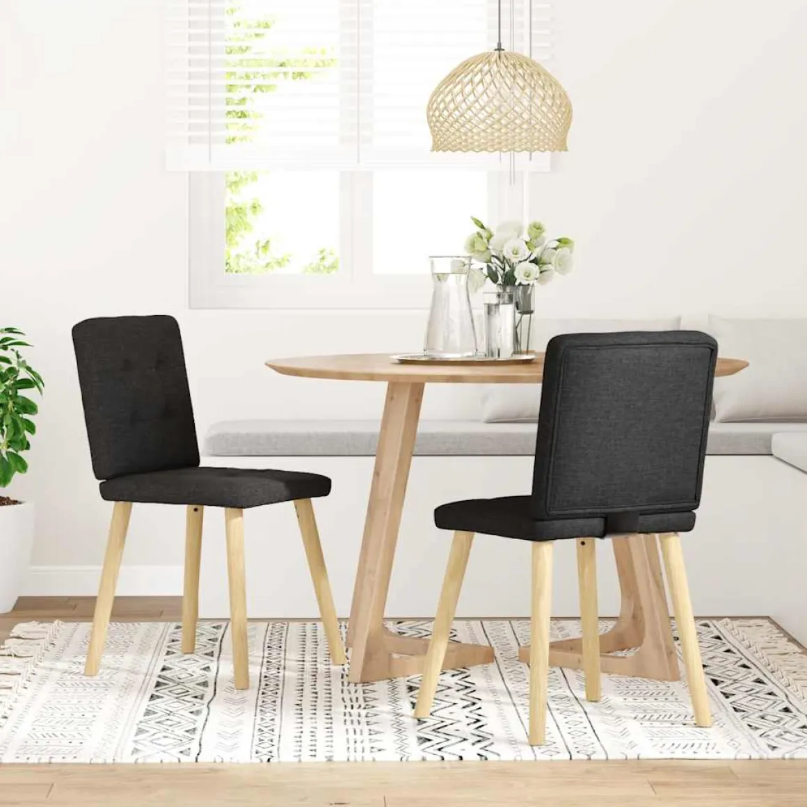 Pack de 2 sillas de comedor Galatea