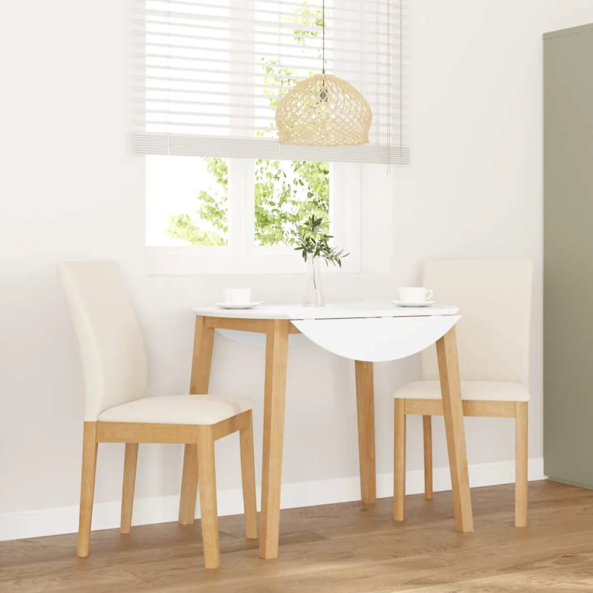 Pack de 2 sillas de comedor Emperador asiento acolchado 90x48,5x49 cm