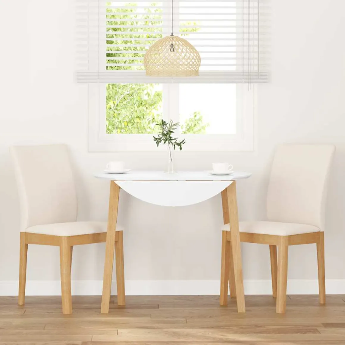 Pack de 2 sillas de comedor Emperador asiento acolchado 90x48,5x49 cm