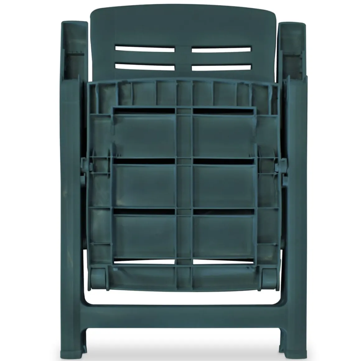 Pack de 6 sillas de exterior Breda reclinables 108x60x61 cm