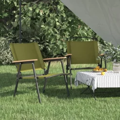Pack de 2 sillas de exterior tela oxford 78x54x55 cm