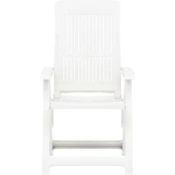 Pack de 2 sillas de jardín Edwin respaldo reclinable 109x60x61 cm