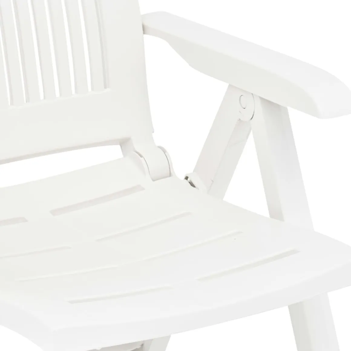 Pack de 2 sillas de jardín Edwin respaldo reclinable 109x60x61 cm