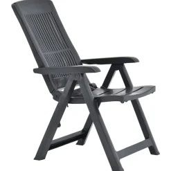 Pack de 2 sillas de jardín Edwin respaldo reclinable 109x60x61 cm