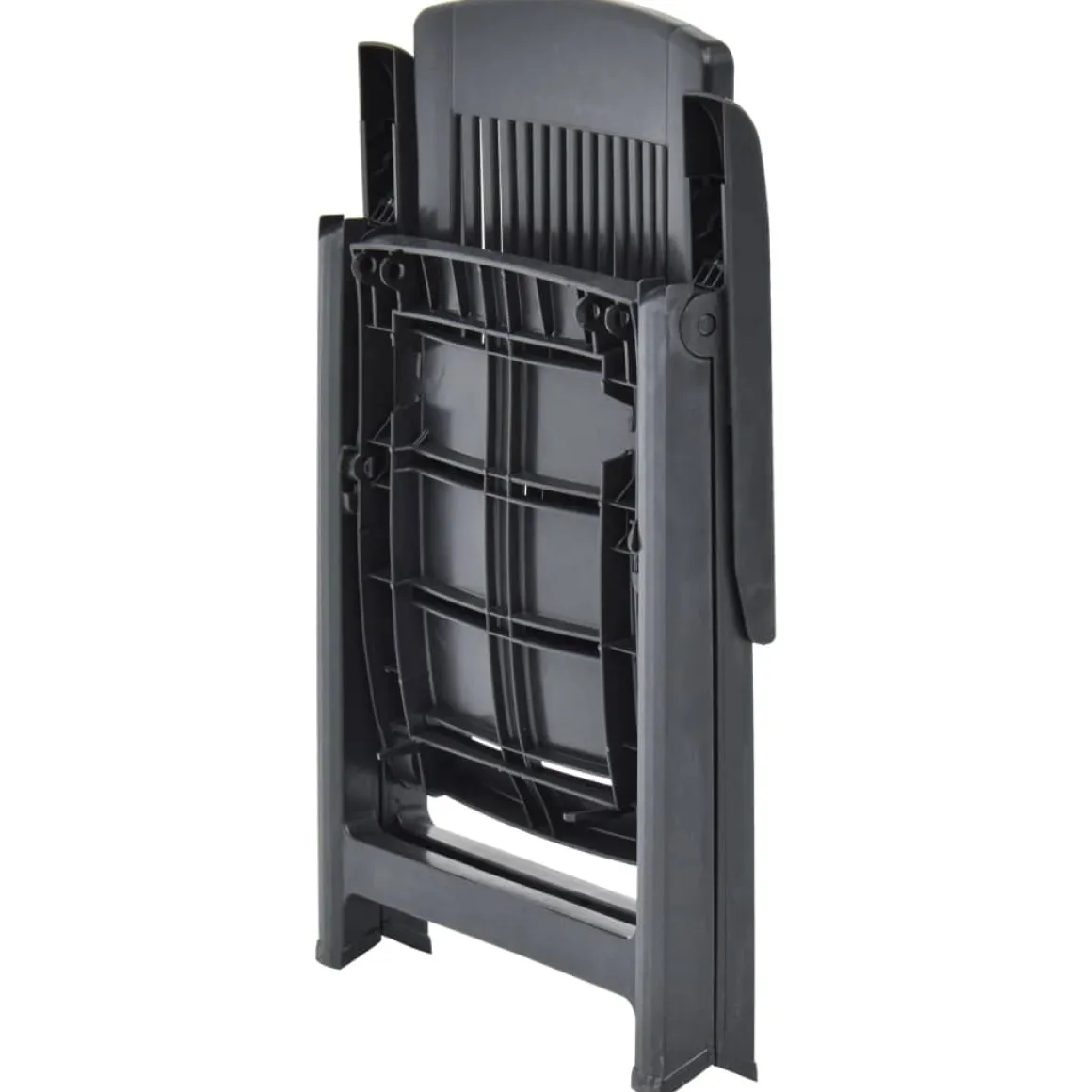 Pack de 2 sillas de jardín Edwin respaldo reclinable 109x60x61 cm