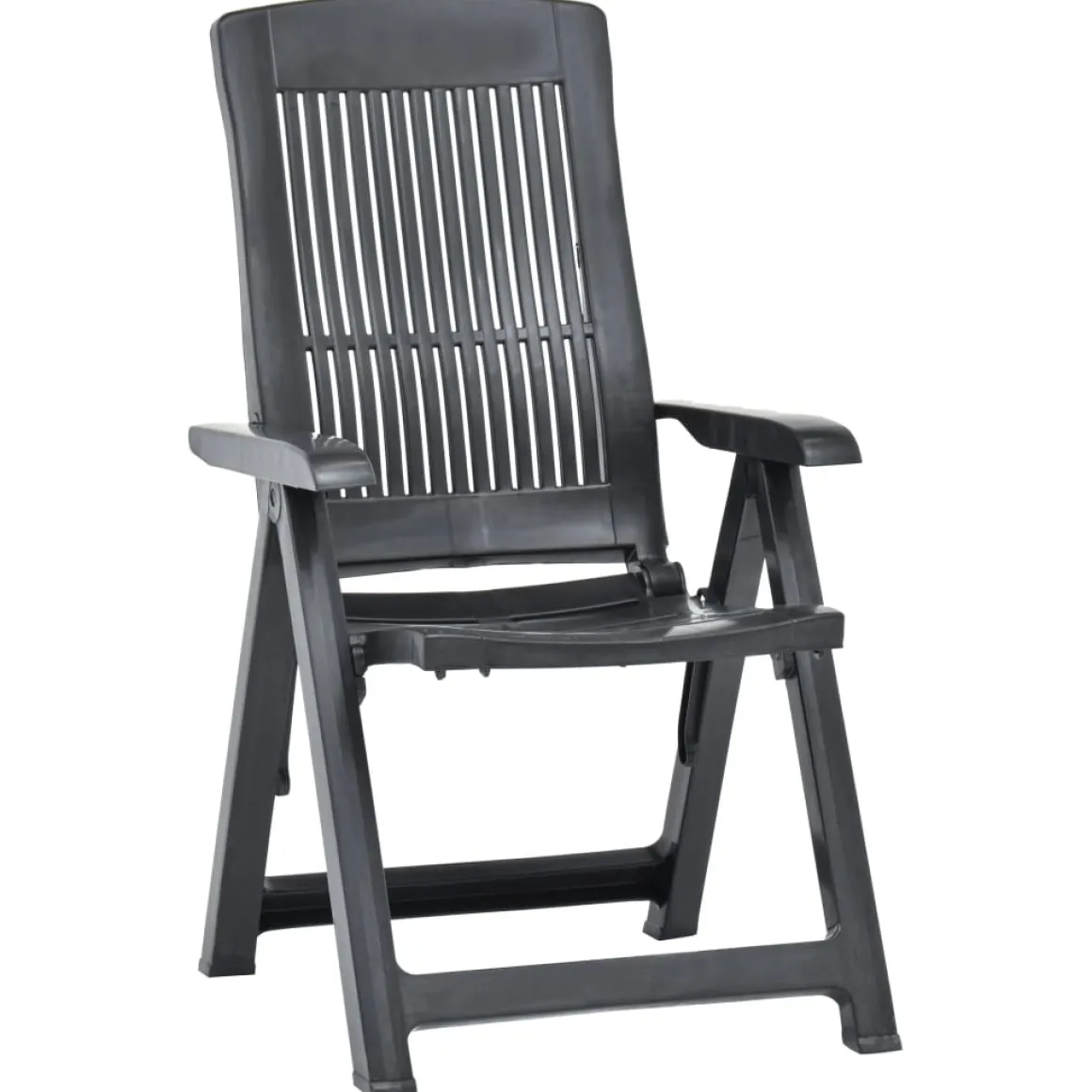 Pack de 2 sillas de jardín Edwin respaldo reclinable 109x60x61 cm
