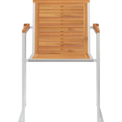 Pack de 2 sillas Ágata natural 85x60x56 cm