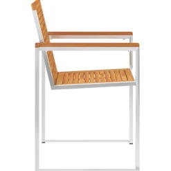 Pack de 2 sillas Ágata natural 85x60x56 cm