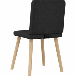 Pack de 2 sillas Koika con respaldo acolchado 86x45x54 cm