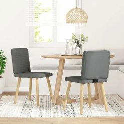 Pack de 2 sillas Koika con respaldo acolchado 86x45x54 cm