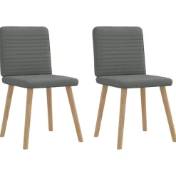 Pack de 2 sillas Koika con respaldo acolchado 86x45x54 cm