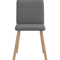 Pack de 2 sillas Koika con respaldo acolchado 86x45x54 cm