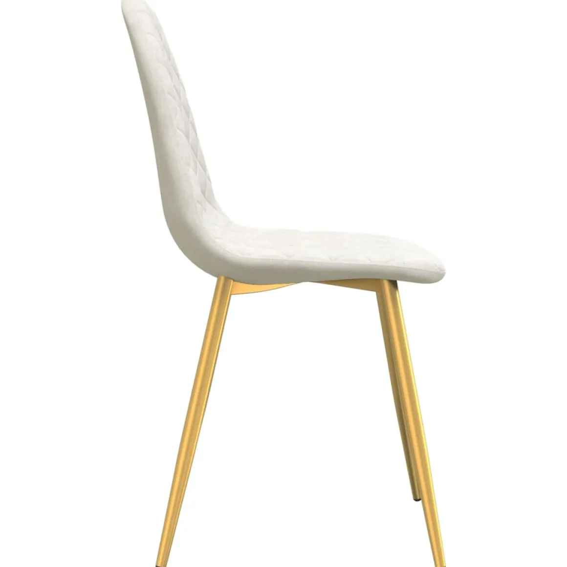 Pack de 4 sillas Legance tapizado acolchado 83x45x53,5 cm