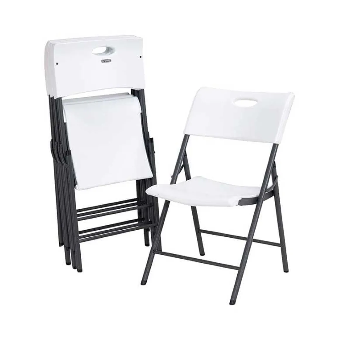 Pack de 4 sillas Lifetime plegables blanco