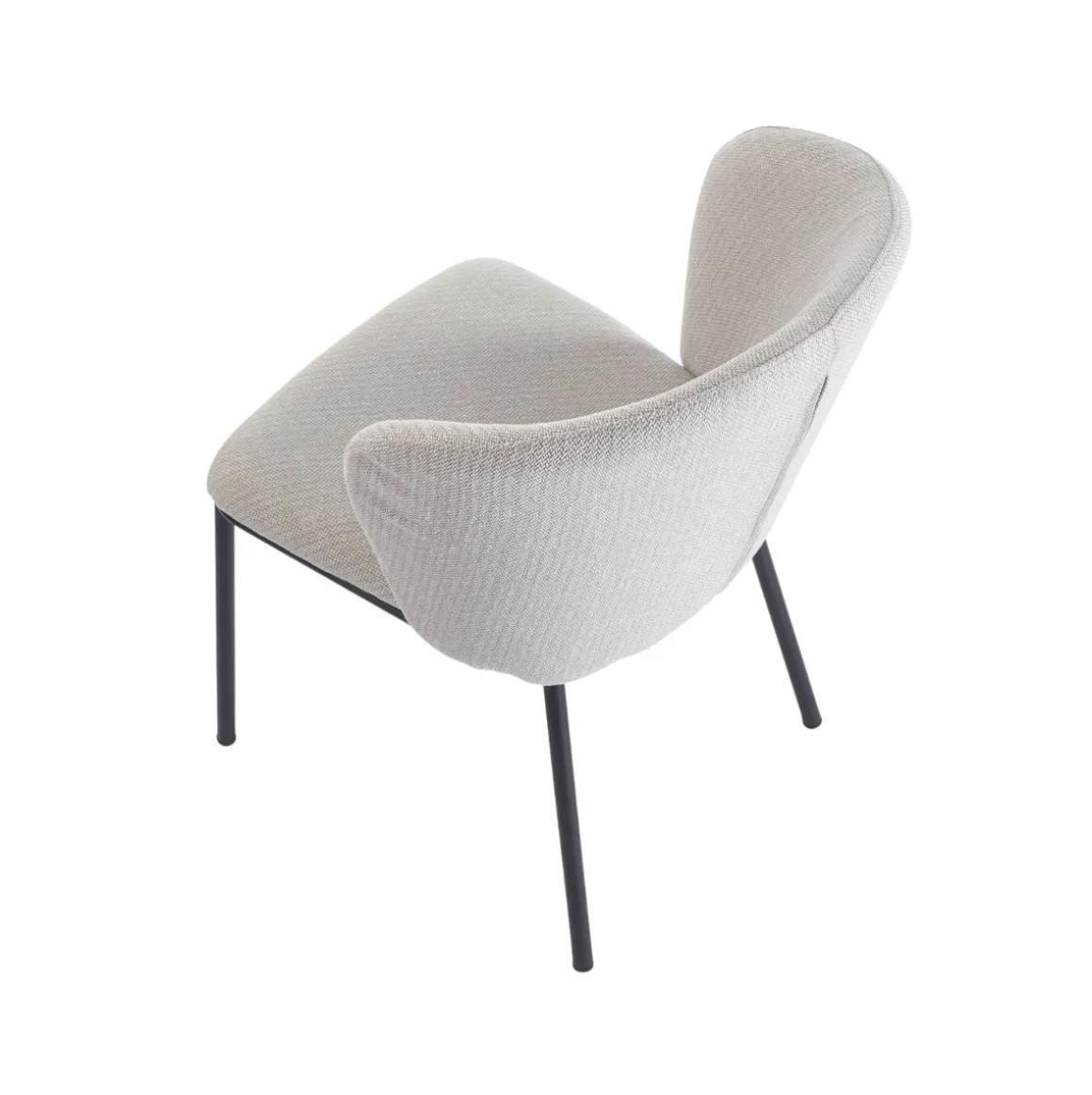 Pack de 2 sillas Margot respaldo acolchado 82x63x60 cm