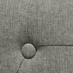 Pack de 4 sillas Mhin tapizado gris 95x42x51,5 cm