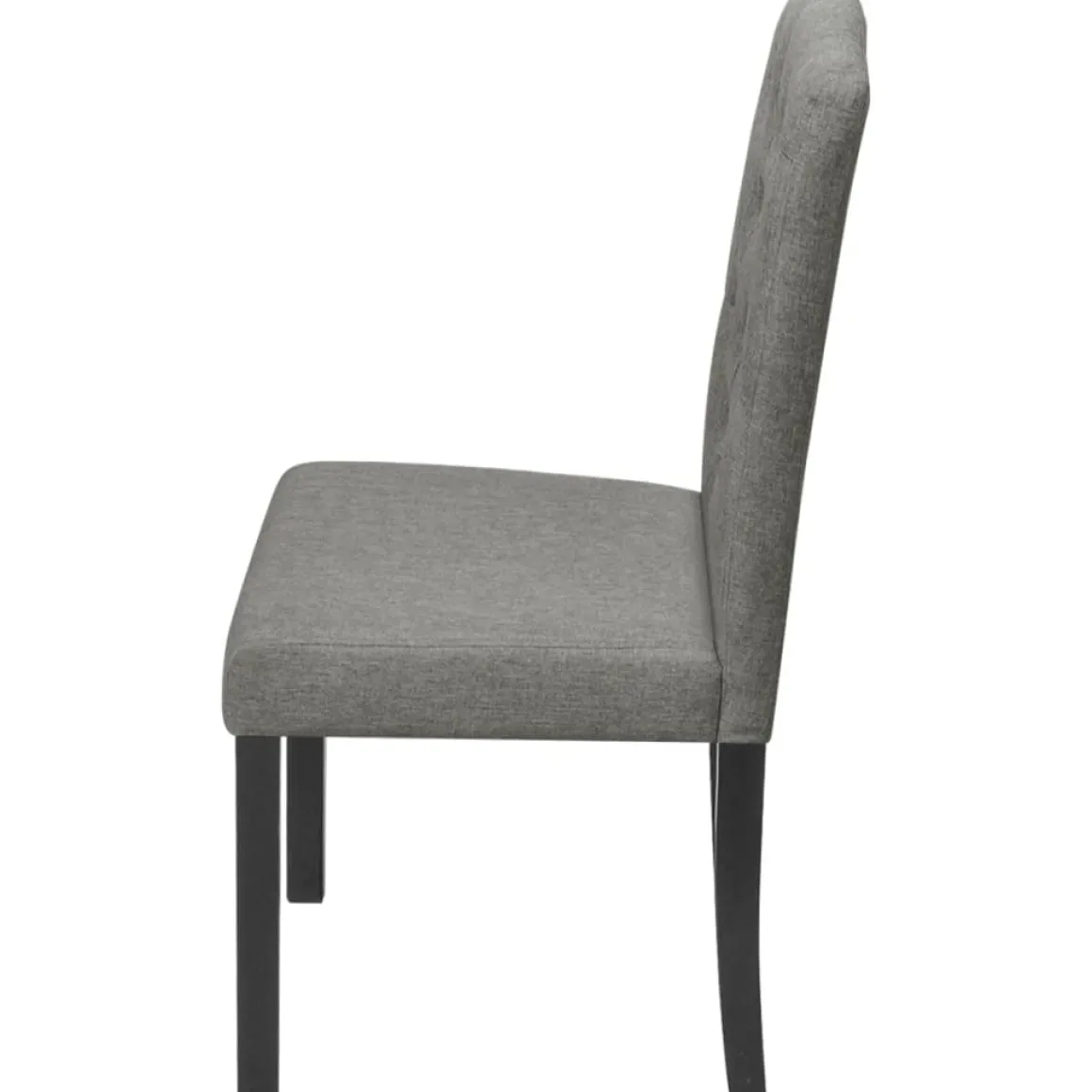 Pack de 4 sillas Mhin tapizado gris 95x42x51,5 cm