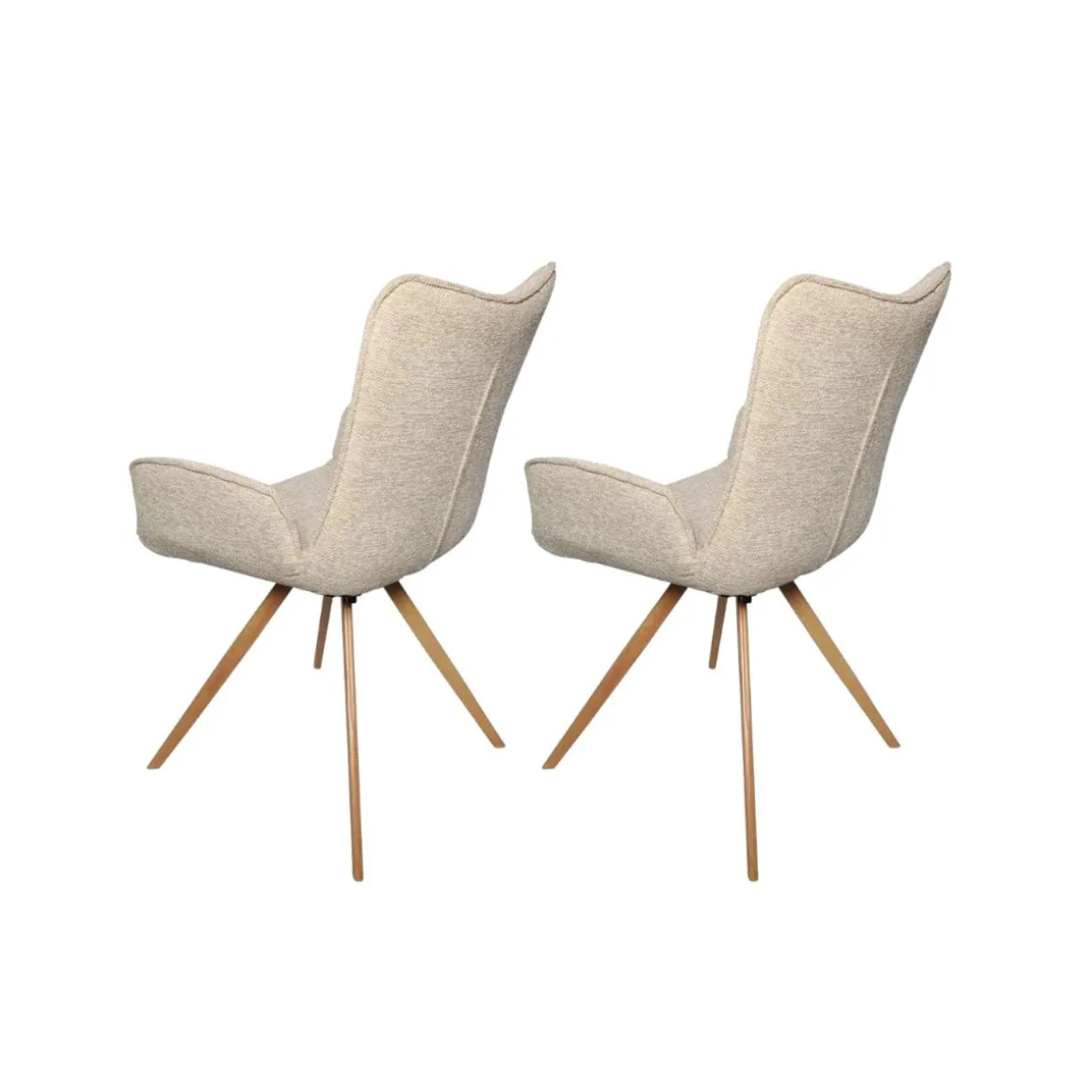 Pack de 2 sillas Mireia respaldo alto 91x57,5x56,5 cm