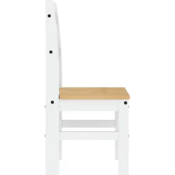 Pack de 2 sillas Moreo madera de pino 99x40x46 cm