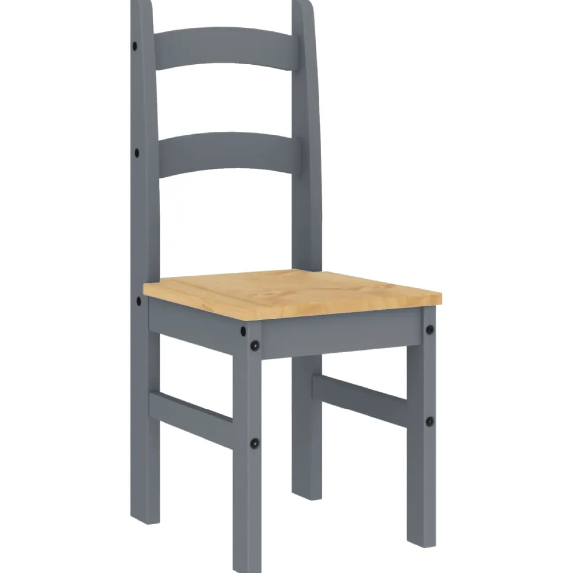 Pack de 2 sillas Moreo madera de pino 99x40x46 cm