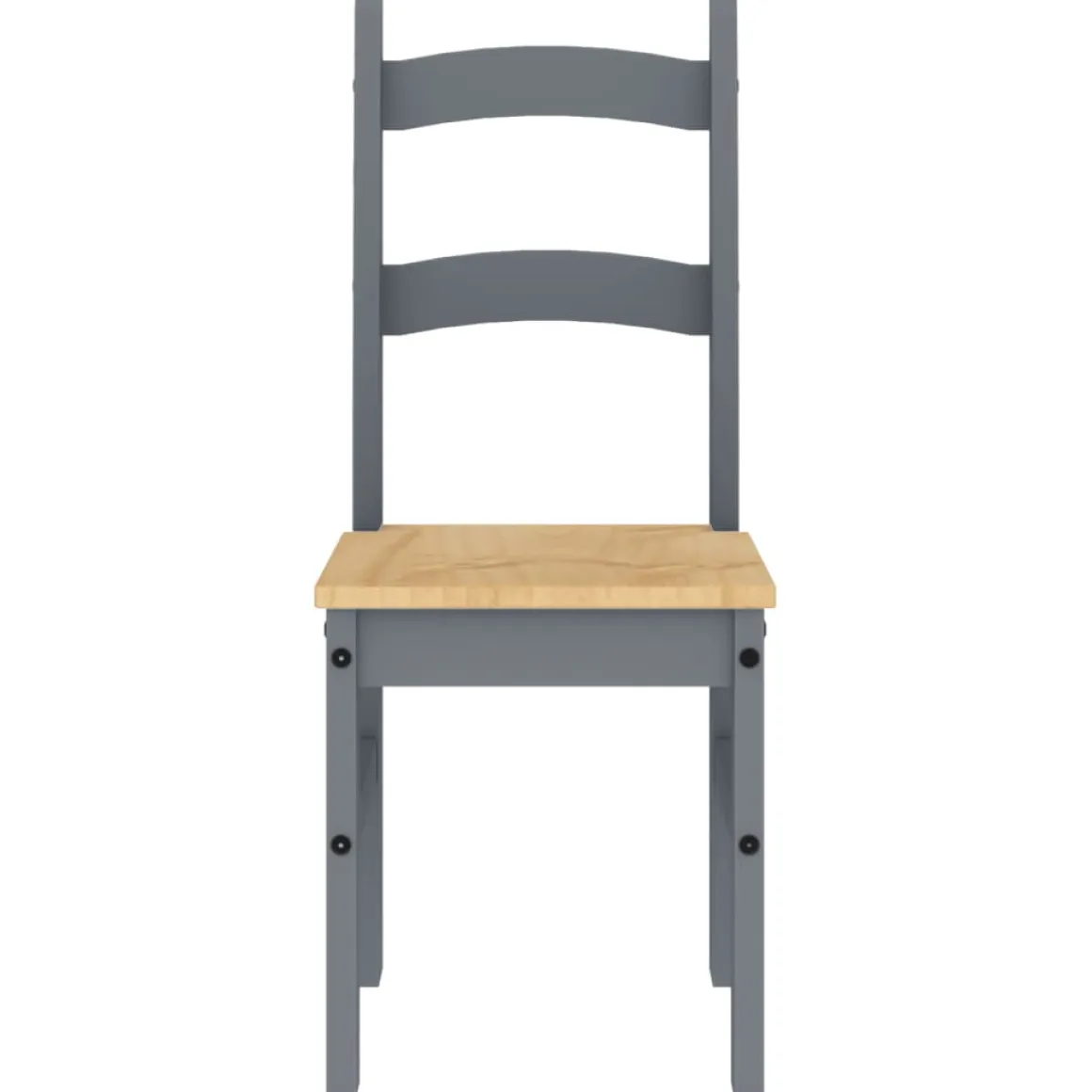 Pack de 2 sillas Moreo madera de pino 99x40x46 cm