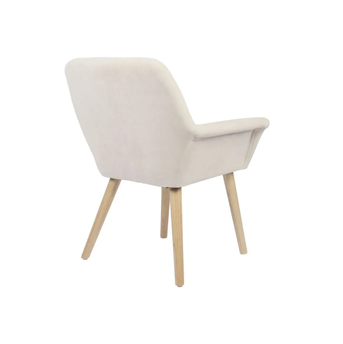 Pack de 2 sillas Nature acolchado microfibra 82x67,5x64 cm