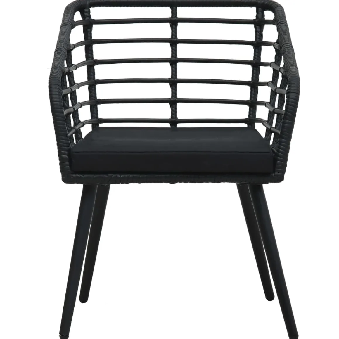 Pack de 2 sillas Rattanova asiento acolchado 77x63,5x53,5 cm
