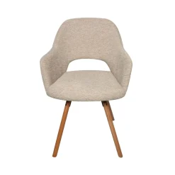 Pack de 2 sillas Rimor diseño giratorio con reposabrazos 87,5x60x55 cm