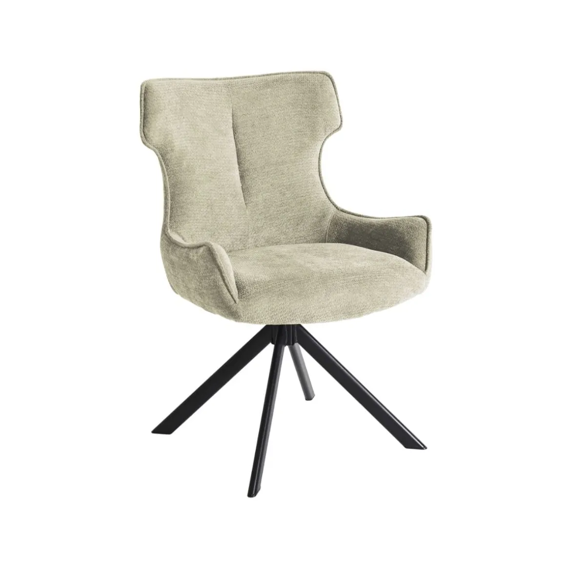 Pack de 2 sillas Robert respaldo curvado 88x60x61 cm