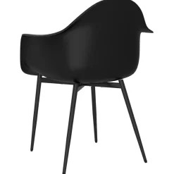 Pack de 2 sillas Sam con reposabrazos blanco 84x64x59 cm