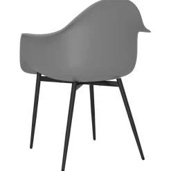 Pack de 2 sillas Sam con reposabrazos blanco 84x64x59 cm