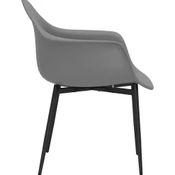 Pack de 2 sillas Sam con reposabrazos blanco 84x64x59 cm