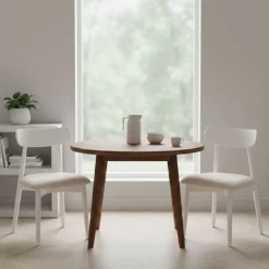 Pack de 2 sillas Shia asiento acolchado 83x49x42 cm