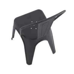 Pack de 4 sillas Tolix respaldo alto 85x45x45 cm