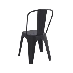 Pack de 4 sillas Tolix respaldo alto 85x45x45 cm