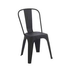 Pack de 4 sillas Tolix respaldo alto 85x45x45 cm