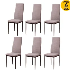 Pack de 6 sillas Yuri Jarama 1 marengo