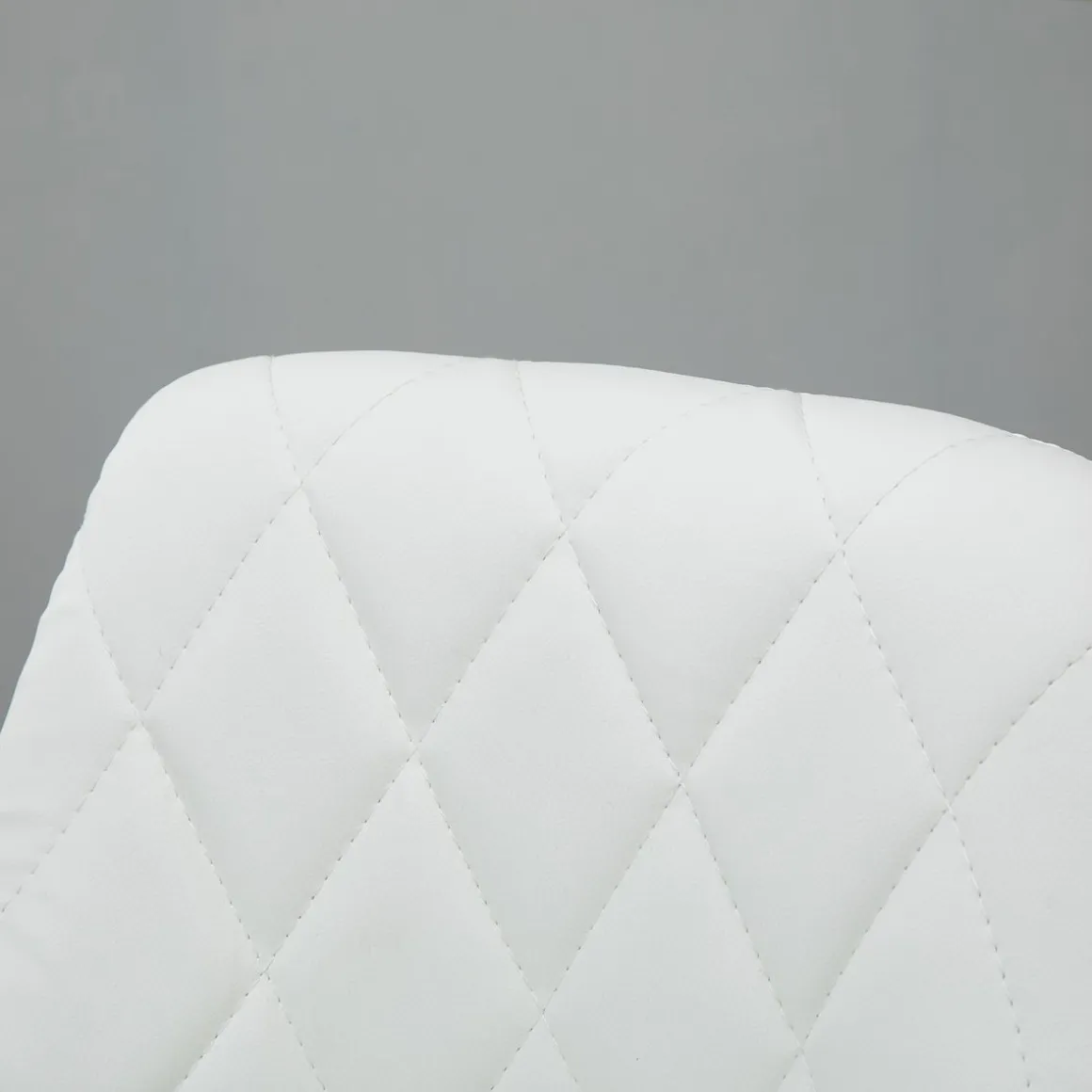 Pack de 2 taburetes Shangai Homcom altura regulable con reposapiés blanco 83-104x46x48 cm