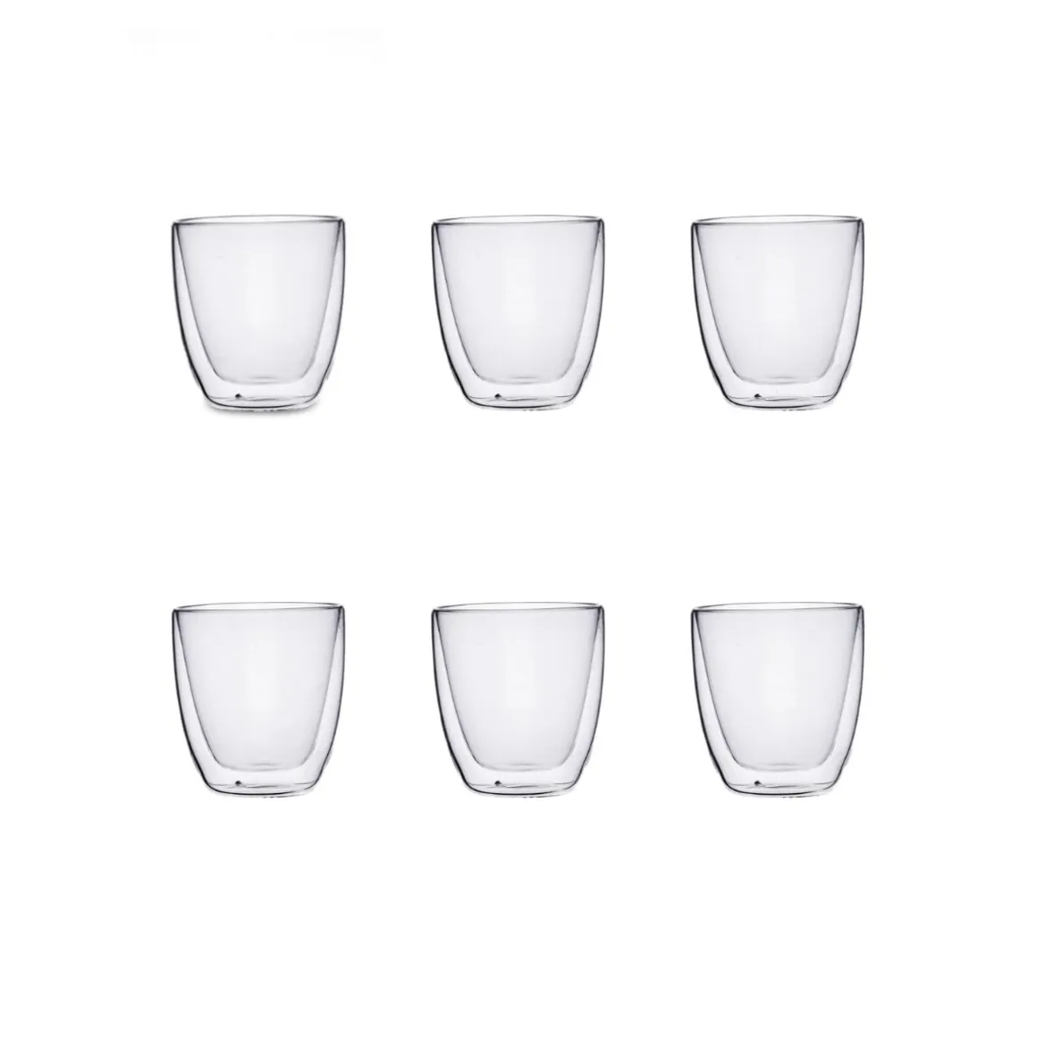 Pack de 6 vasos Serenia Quid vidrio