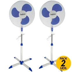 Pack de 2 ventiladores de pie Levante FS-40-A2 Helios Home 16