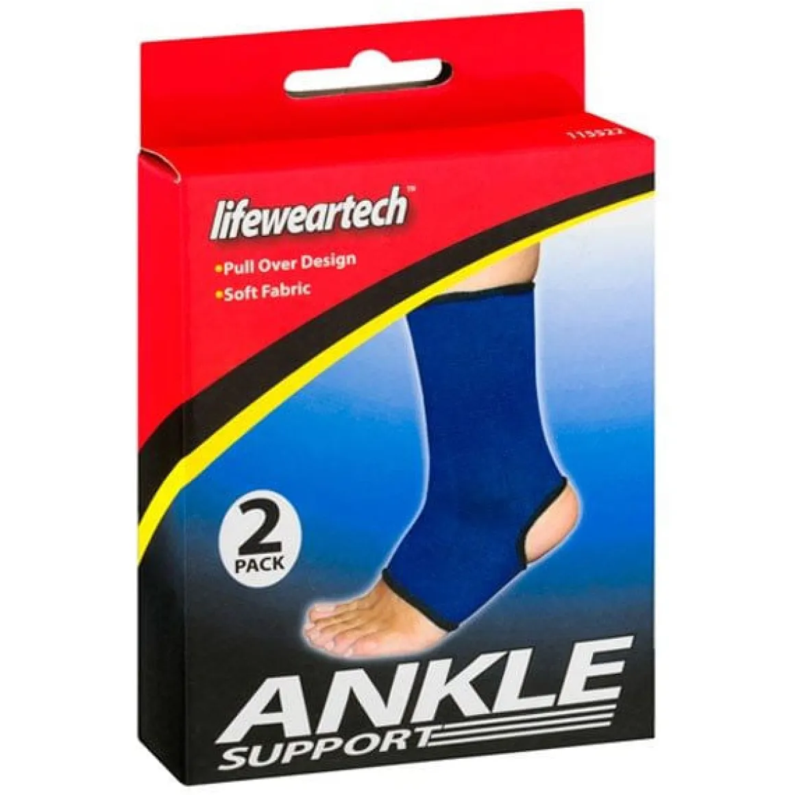 Pack dos tobilleras Lifeweartech ajustables