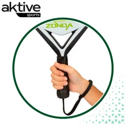 Pala de pádel Zonda 2.2 Aktive Sports fibra de vidrio forma lágrima verde